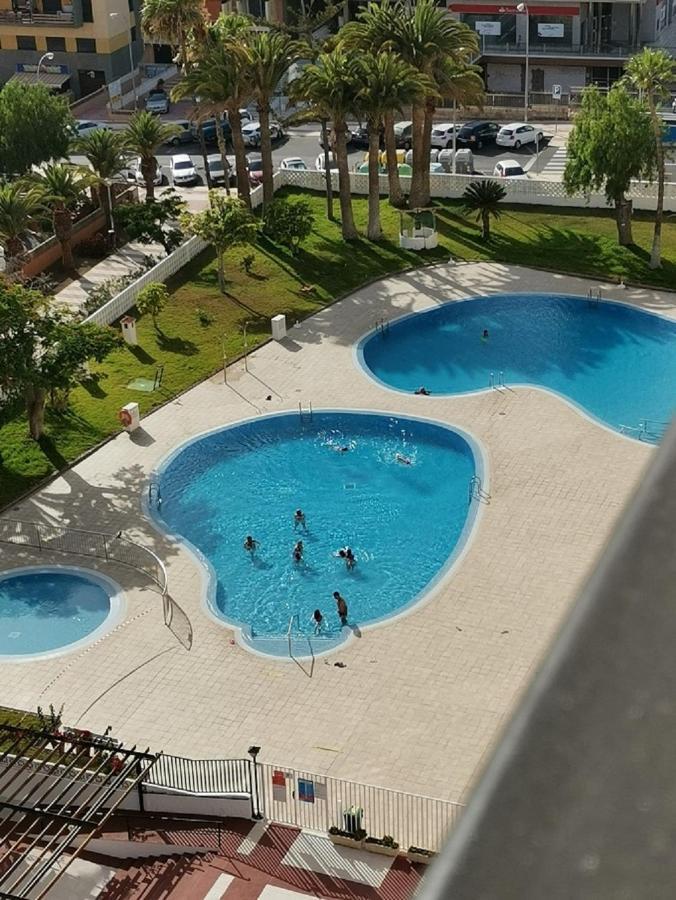 Los Cristianos Achacay Appartement Standing Vue Panoramique Bagian luar foto