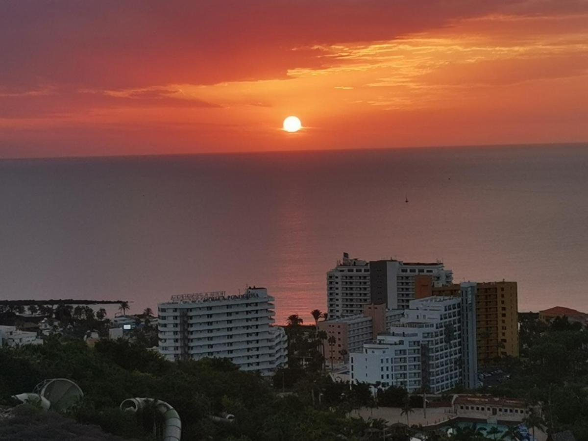 Los Cristianos Achacay Appartement Standing Vue Panoramique Bagian luar foto
