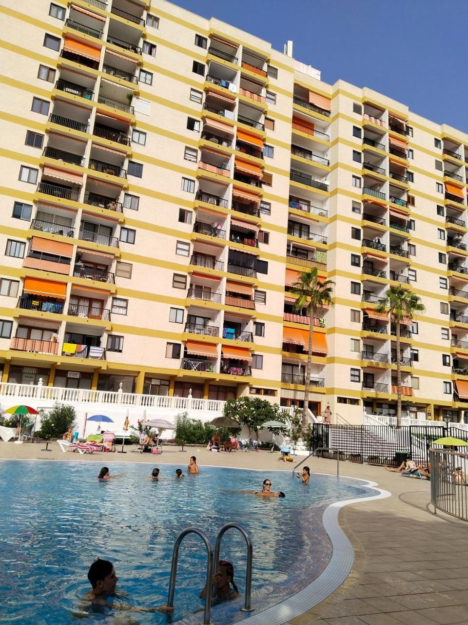 Los Cristianos Achacay Appartement Standing Vue Panoramique Bagian luar foto