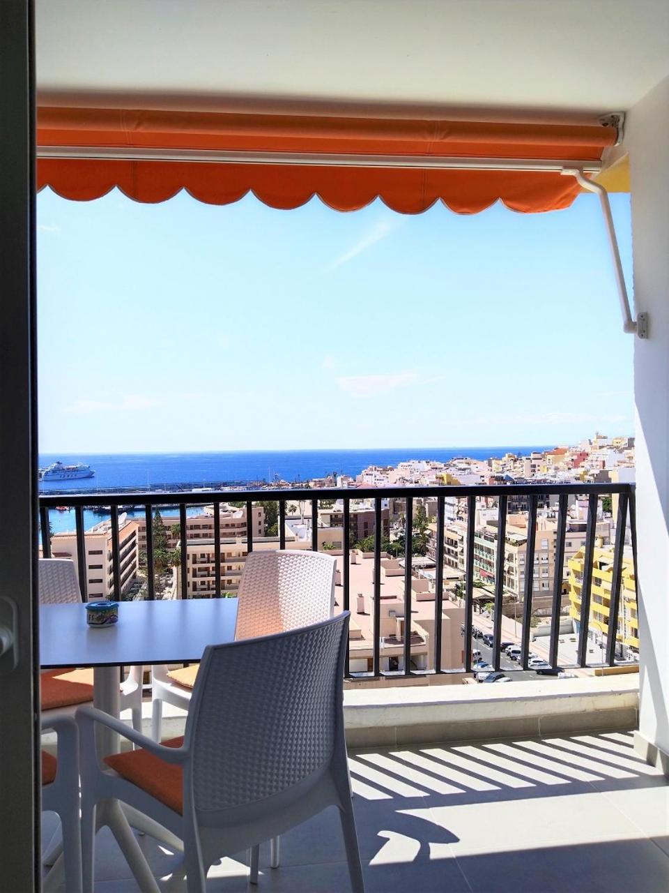 Los Cristianos Achacay Appartement Standing Vue Panoramique Bagian luar foto